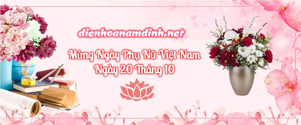 dịch vụ điện hoa ngày 20 tháng 10 ở nam định